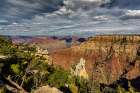 View of the Grand Canyon from the South Rim. Art Print